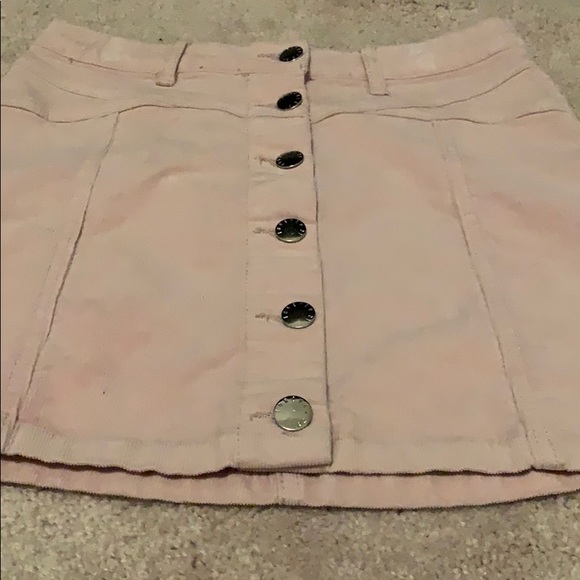 Forever 21 Blush Pink Corduroy Skirt - Picture 2 of 4